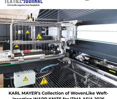 KARL MAYER Unveils TM WEFT Warp Knits for ITMA ASIA 2026