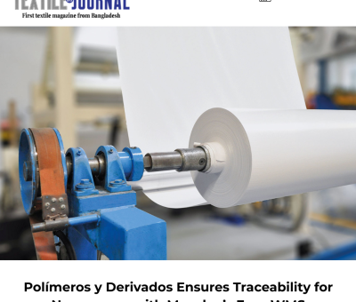 Polímeros y Derivados Ensures Traceability for Nonwovens with Mecalux’s Easy WMS
