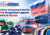 Sanctions and payment barriers shrink Bangladesh’s apparel exports to Russia