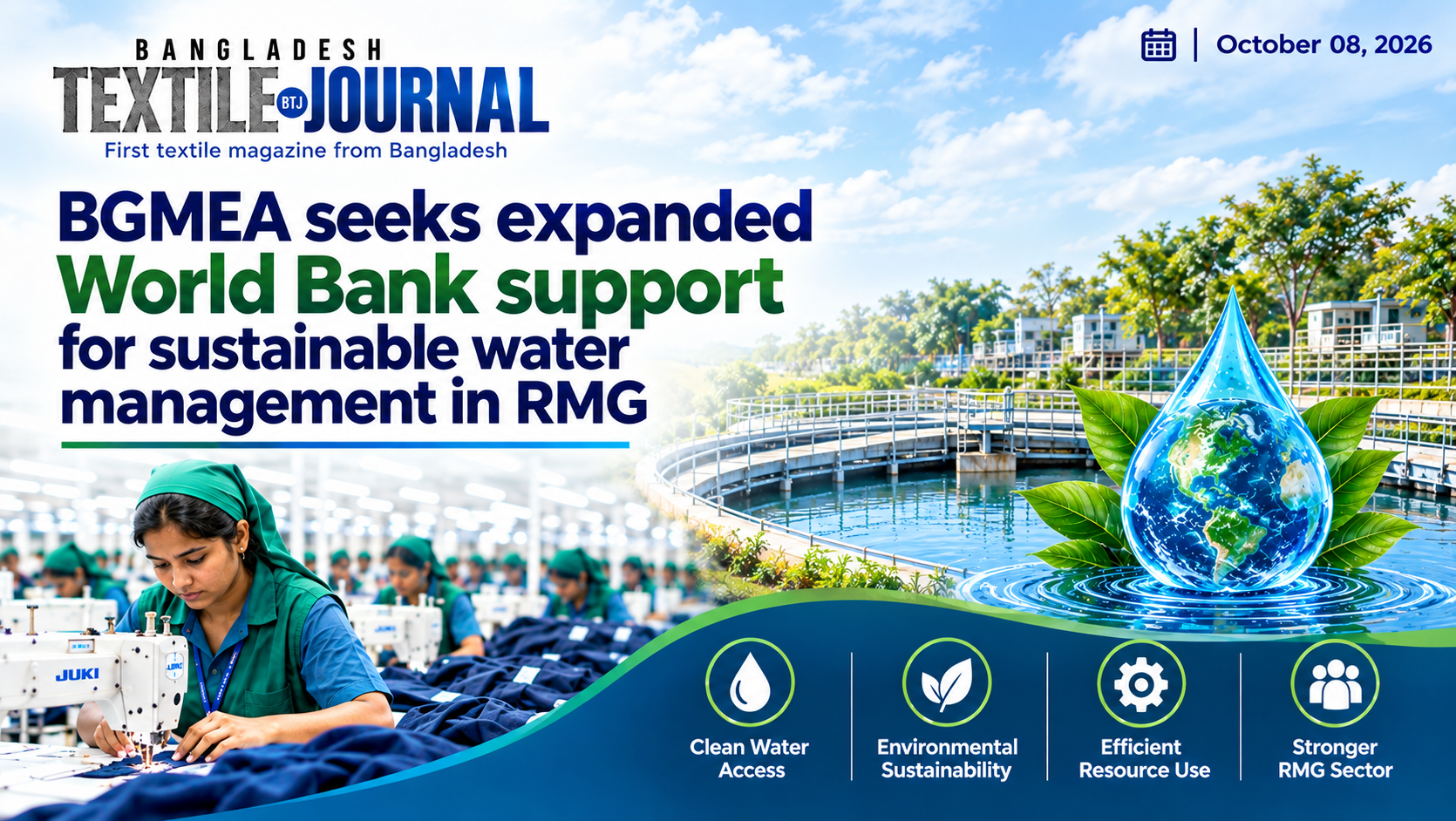 Sustainable Water Management in Bangladesh Textiles