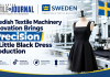 Swedish Textile Machinery Innovation Brings Precision to Little Black Dress Production