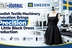 Swedish Textile Machinery Innovation Brings Precision to Little Black Dress Production