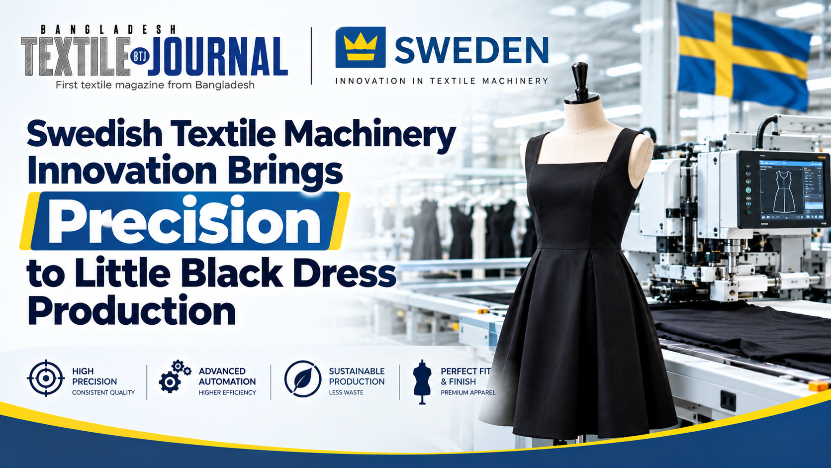 Swedish Textile Machinery Precision in Fashion