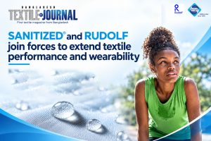 SANITIZED and RUDOLF join forces to extend textile performance and wearability